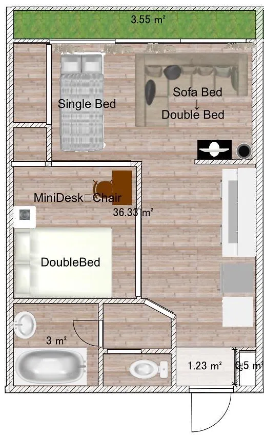 板橋 Rcアネックス Rc201 Apartment Tokyo Japan